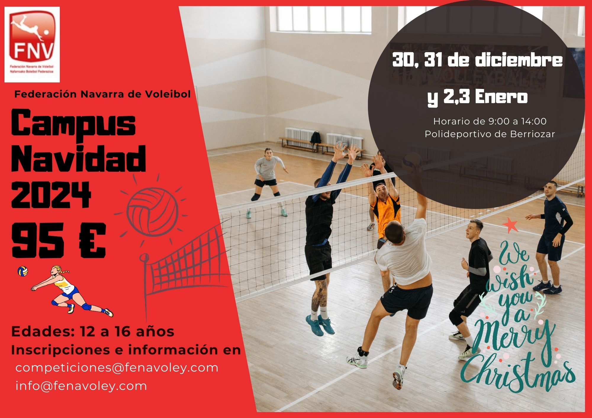 Campus de Navidad 2024. &iquest;Te animas a participar?